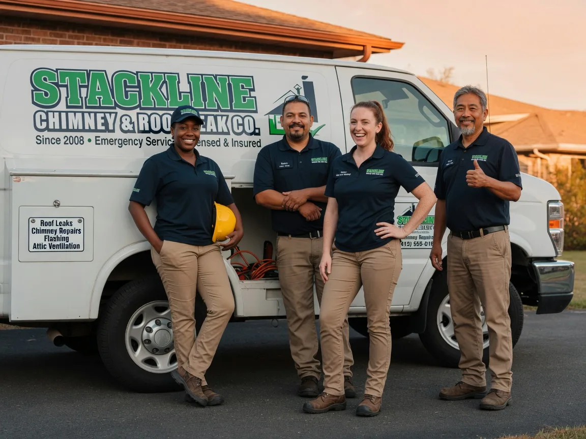 Chimney flashing repair company in Spicewood, TX